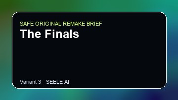 The Finals original game remake reference artwork 3
