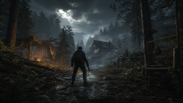 The Forest Survival original game remake reference artwork 3