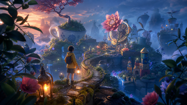 The Gardens Between original game remake reference artwork 2