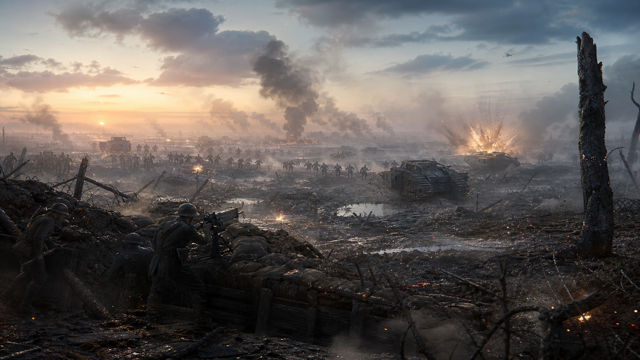 The Great War Western Front original game remake reference artwork 3