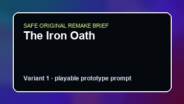 The Iron Oath Cassette Beasts Custom Game Builder preview