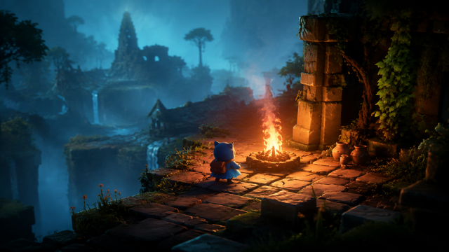 The Last Campfire original game remake reference artwork 2