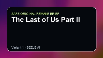 The Last of Us Part II Game Customer Remake preview