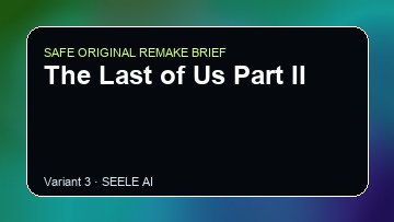 The Last of Us Part II original game remake reference artwork 3