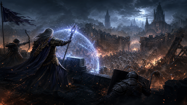 The Last Spell original game remake reference artwork 2
