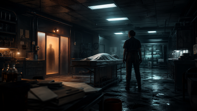 The Mortuary Assistant original game remake reference artwork 1
