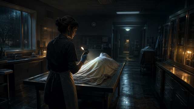 The Mortuary Assistant original game remake reference artwork 2