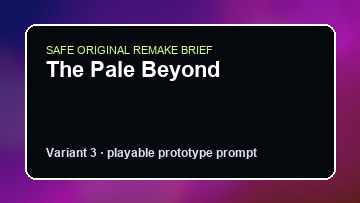 The Pale Beyond original the pale beyond diy game reference artwork 3