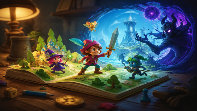 The Plucky Squire original game remake reference artwork 1