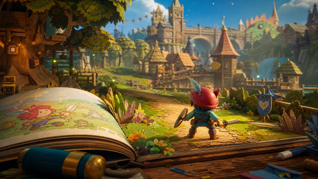 The Plucky Squire original game remake reference artwork 3