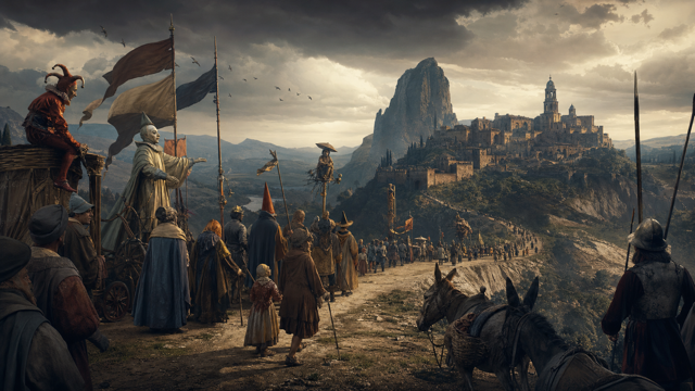The Procession to Calvary Game Customer Remake preview
