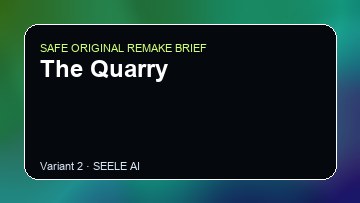 The Quarry original game remake reference artwork 2