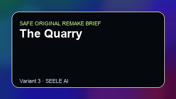 The Quarry original game remake reference artwork 3
