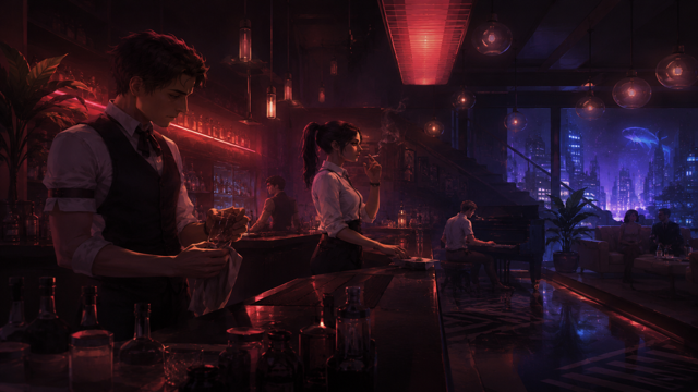 The Red Strings Club original game remake reference artwork 3