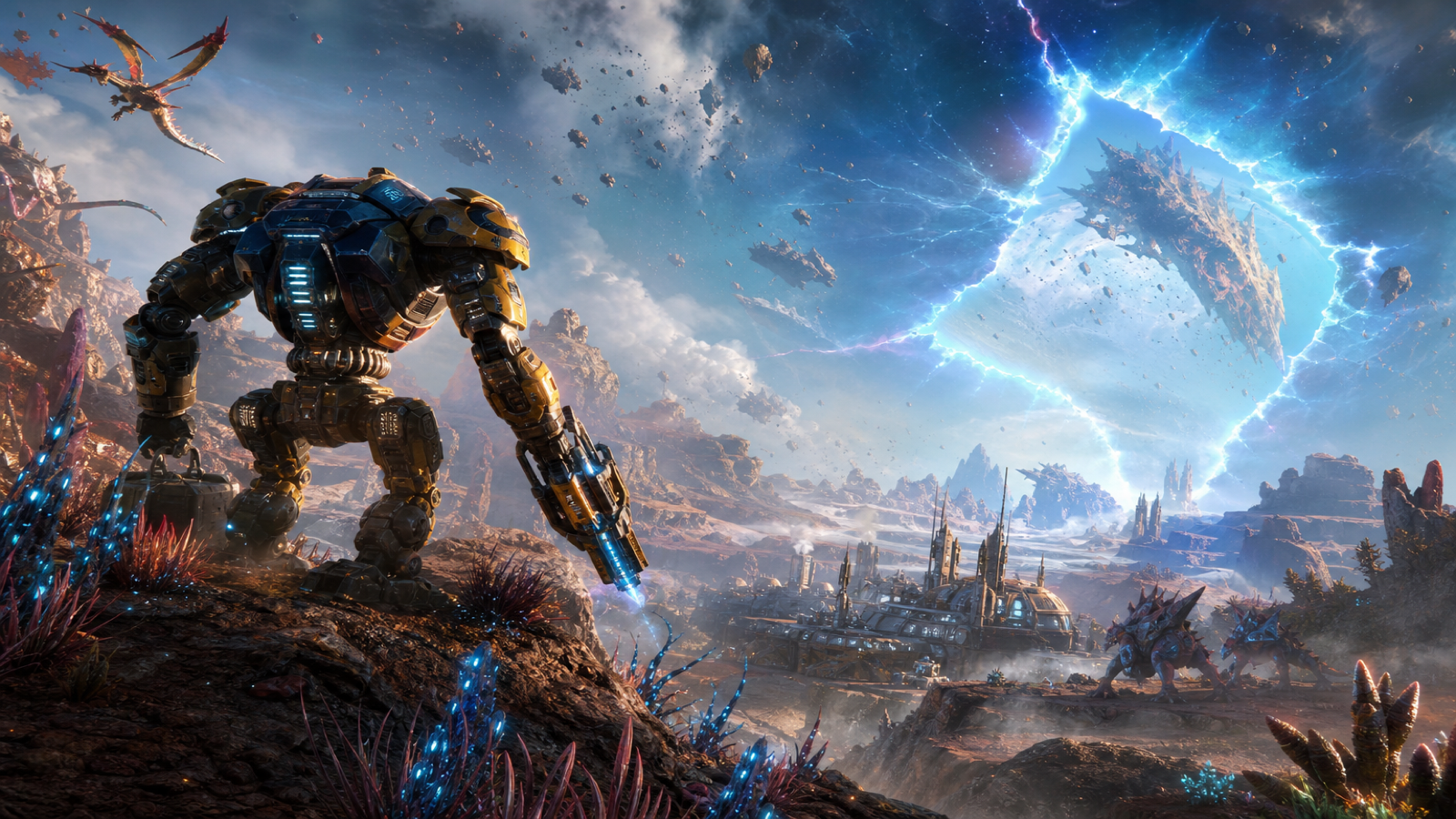The Riftbreaker original game remake reference artwork 2
