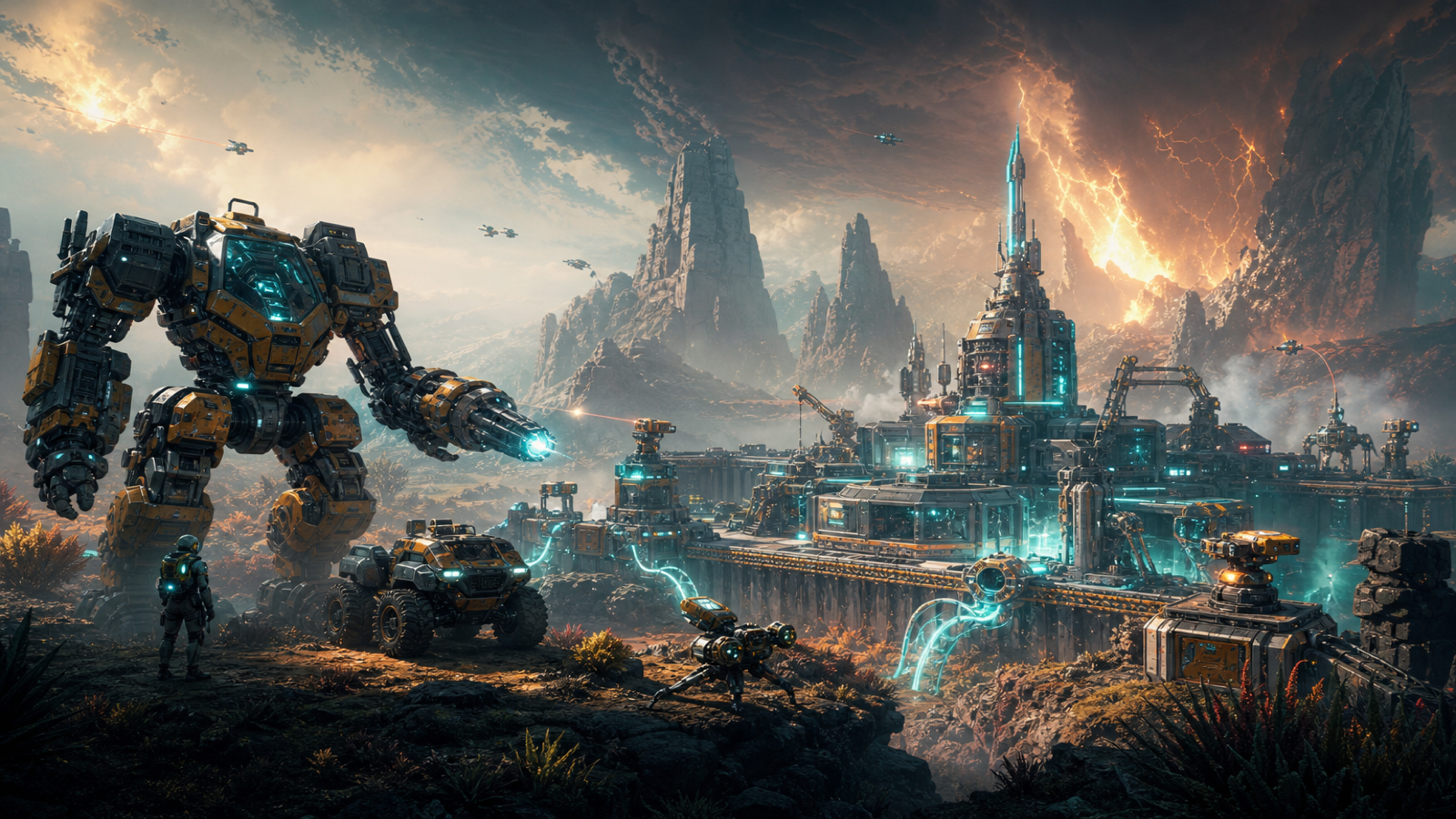 The Riftbreaker original game remake reference artwork 3