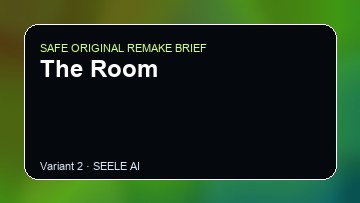 The Room original game remake reference artwork 2