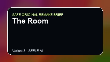 The Room original game remake reference artwork 3