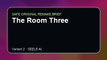 The Room Three original game remake reference artwork 2