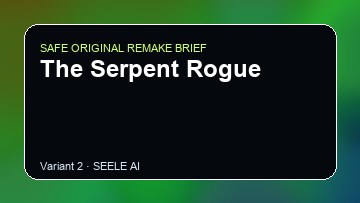 The Serpent Rogue original game remake reference artwork 2