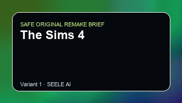 The Sims 4 Game Customer Remake preview