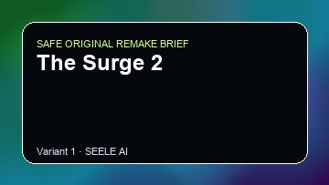 The Surge 2 Game Customer Remake preview