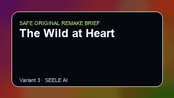 The Wild at Heart original game remake reference artwork 3