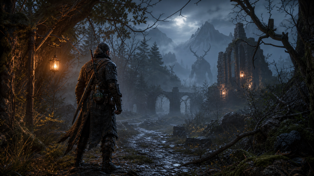 The Witcher 3 original game remake reference artwork 2