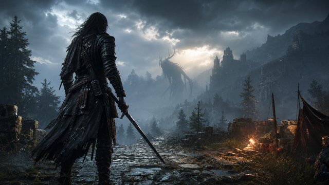 The Witcher 3 original game remake reference artwork 3