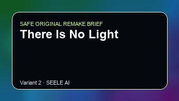 There Is No Light original game remake reference artwork 2