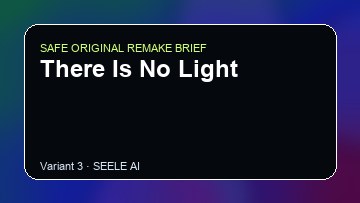 There Is No Light original game remake reference artwork 3