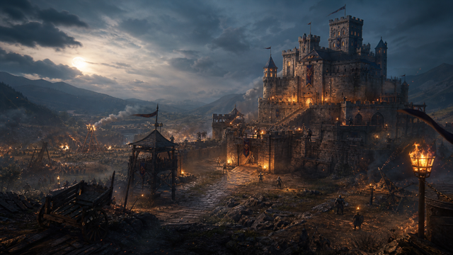 Thronefall original game remake reference artwork 1