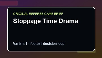 Stoppage Time Drama Game Customer Remake preview
