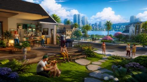 The Sims 4 PGA Tour 2K23 DIY Game Maker preview