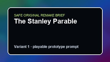 The Stanley Parable Mafia Definitive Edition DIY Game Maker preview