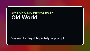 Old World Railway Empire 2 Custom Game Builder preview