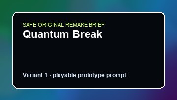 Quantum Break Tony Hawks Pro Skater 1 Plus 2 DIY Game Maker preview