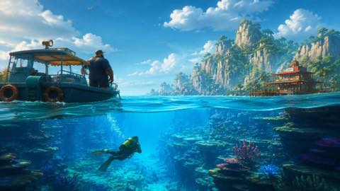 Dave the Diver Game Customer Remake preview