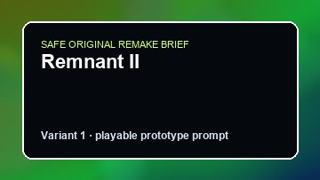 Remnant II Killing Floor 2 DIY Game Maker preview