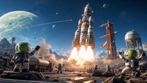 Kerbal Space Program 2 original kerbal space program 2 game creator reference artwork 1