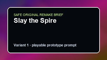 Slay the Spire Company of Heroes 3 Custom Game Builder preview