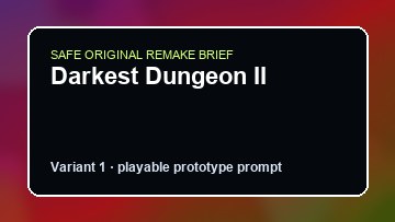 Darkest Dungeon II The Planet Crafter DIY Game Maker preview