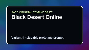 Black Desert Online original black desert online custom game reference artwork 1