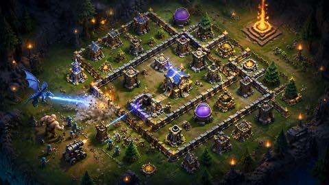 Clash of Clans original clash of clans game creator reference artwork 2