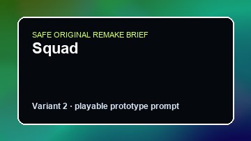Squad original squad diy game reference artwork 2