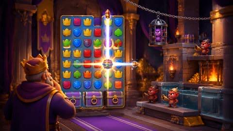Royal Match original royal match custom game reference artwork 2
