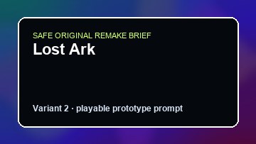 Lost Ark original lost ark custom game reference artwork 2