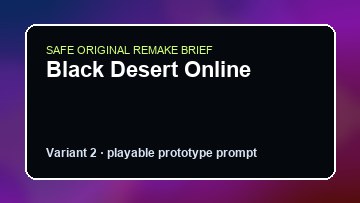 Black Desert Online original black desert online custom game reference artwork 2