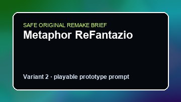 Metaphor ReFantazio original metaphor refantazio custom game reference artwork 2