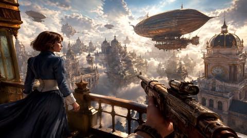 BioShock Infinite original bioshock infinite game creator reference artwork 2